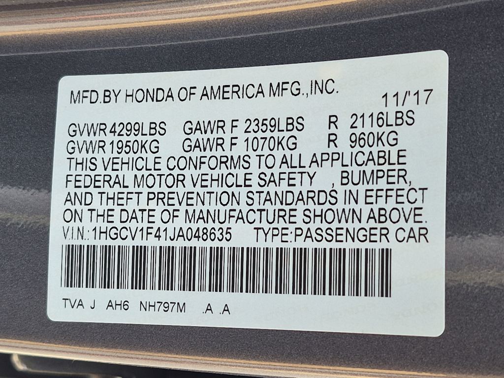 Thumbnail: 2018 Honda Accord - 19