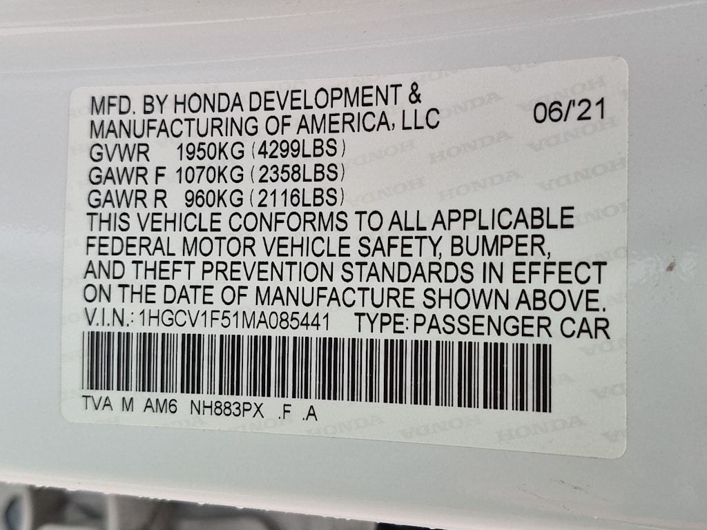 Thumbnail: 2021 Honda Accord - 19