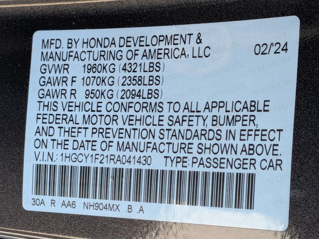 Thumbnail: 2024 Honda Accord - 20