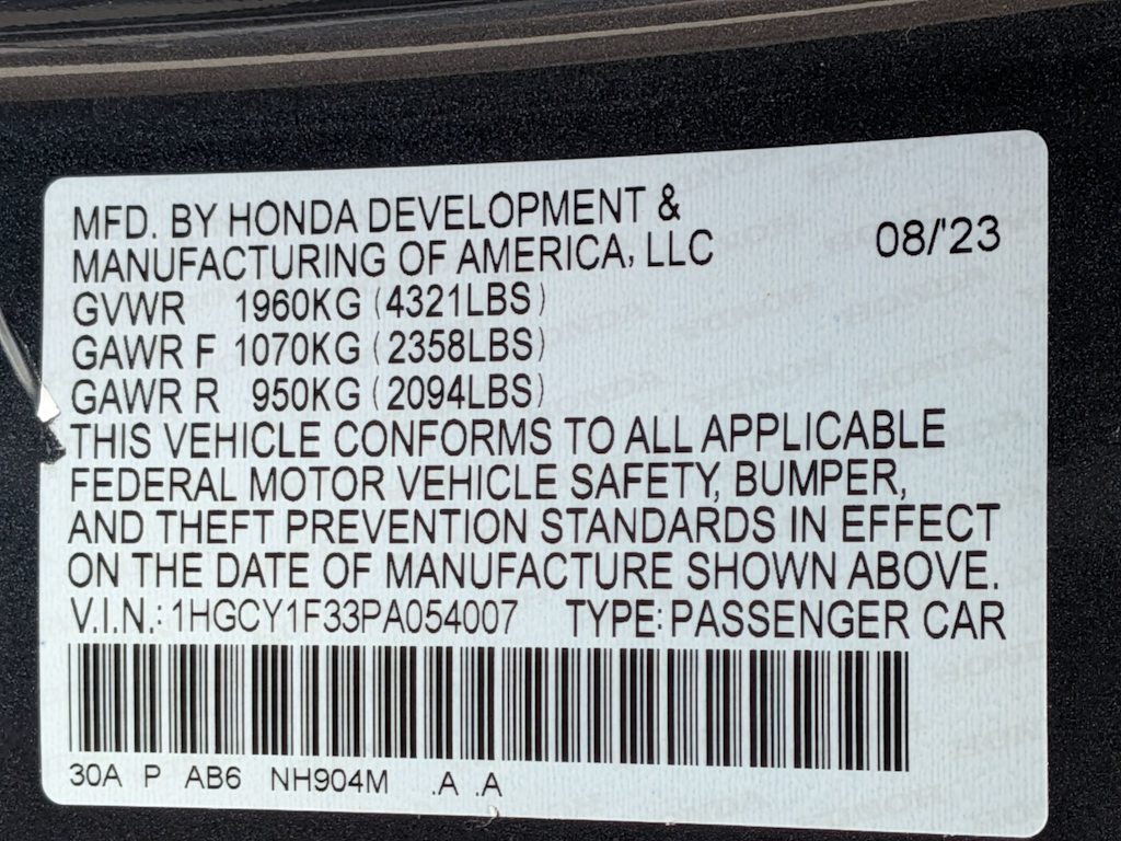 Thumbnail: 2023 Honda Accord - 18