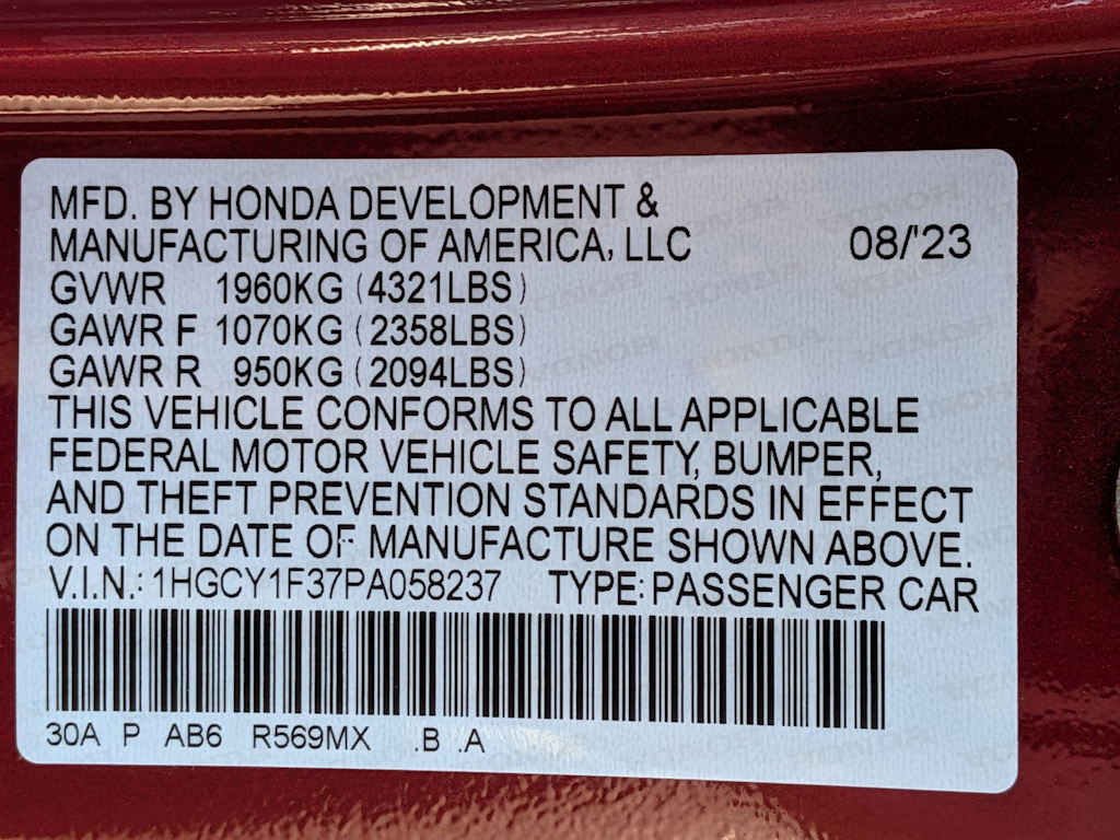 Thumbnail: 2023 Honda Accord - 18