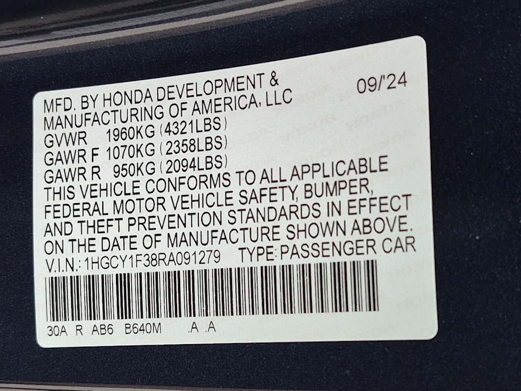 Thumbnail: 2024 Honda Accord - 19