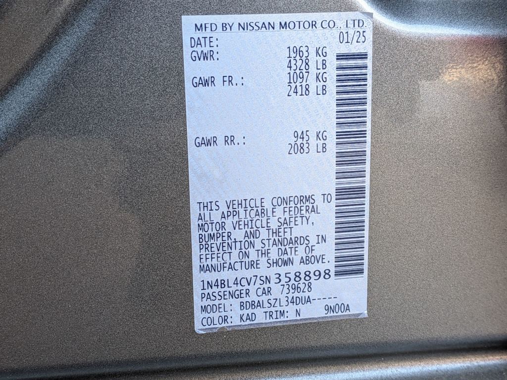 Thumbnail: 2025 Nissan Altima - 17