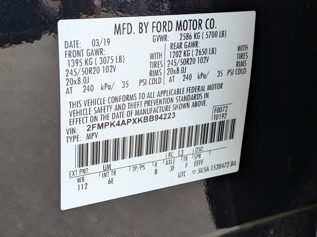 Thumbnail: 2019 Ford Edge - 16