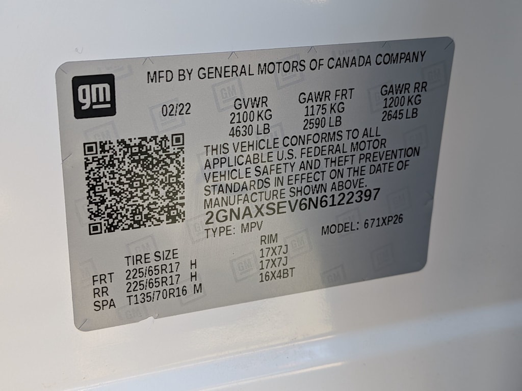 Thumbnail: 2022 Chevrolet Equinox - 17