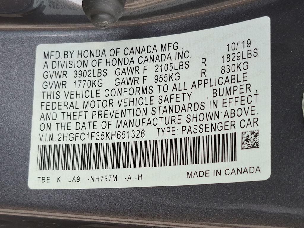 Thumbnail: 2019 Honda Civic - 19