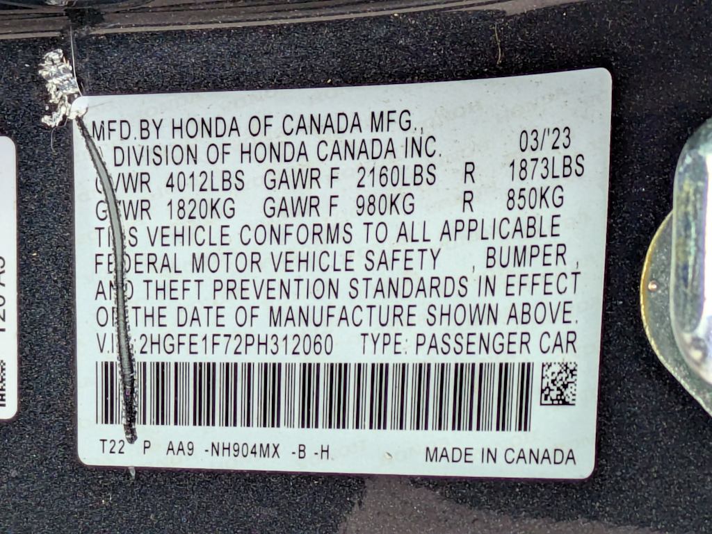 Thumbnail: 2023 Honda Civic - 18