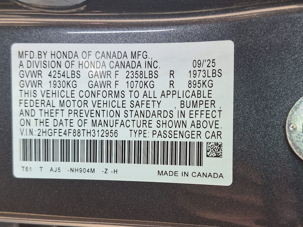 Thumbnail: 2026 Honda Civic - 18