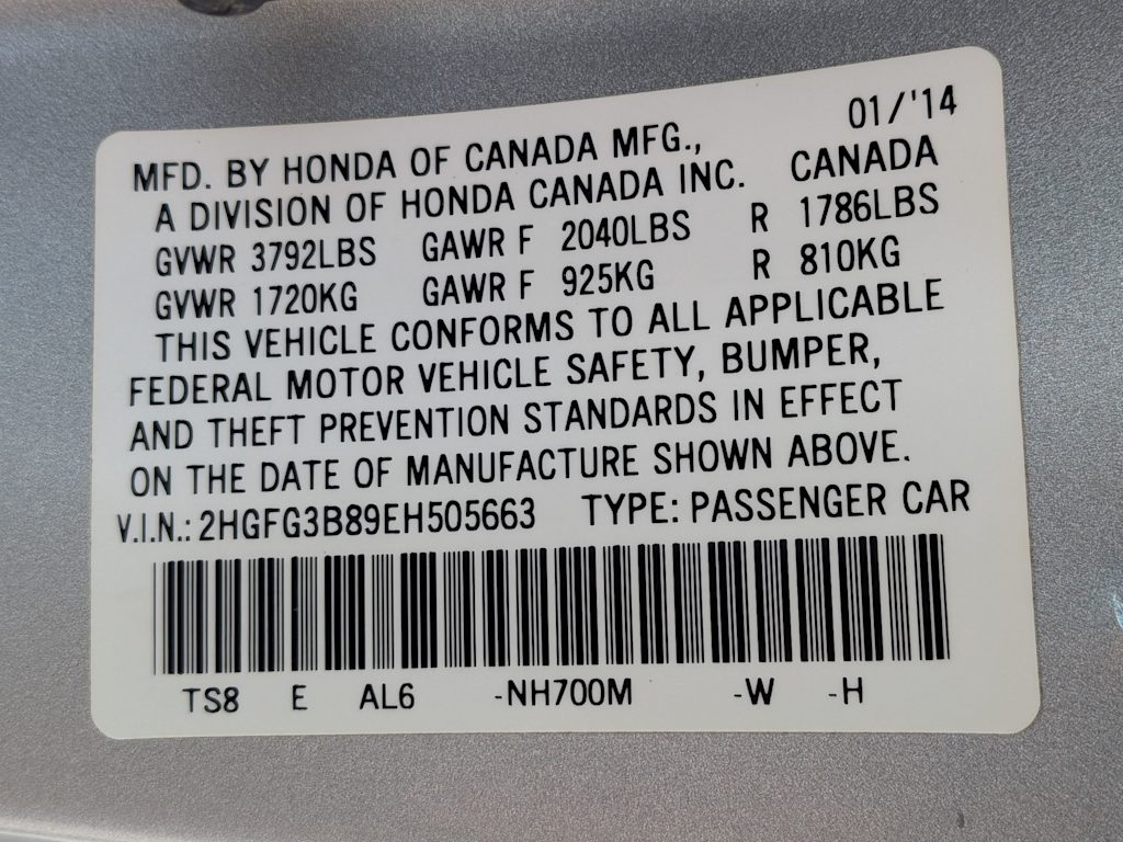 Thumbnail: 2014 Honda Civic - 17