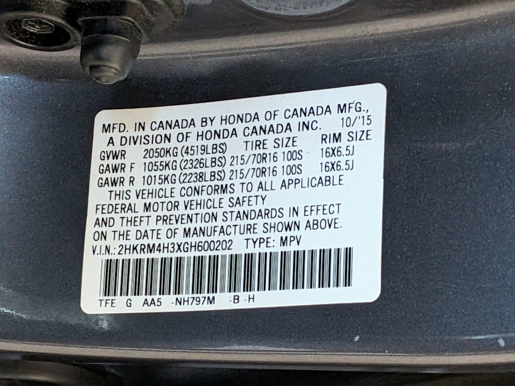 Thumbnail: 2016 Honda CR-V - 19