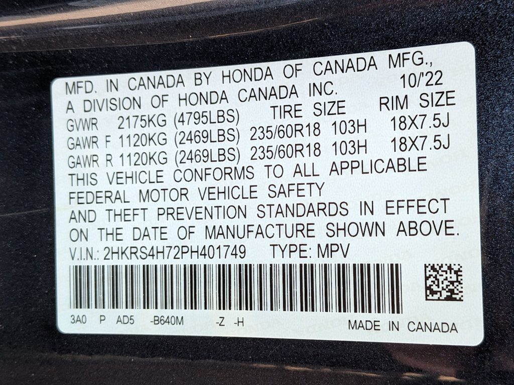 Thumbnail: 2023 Honda CR-V - 20