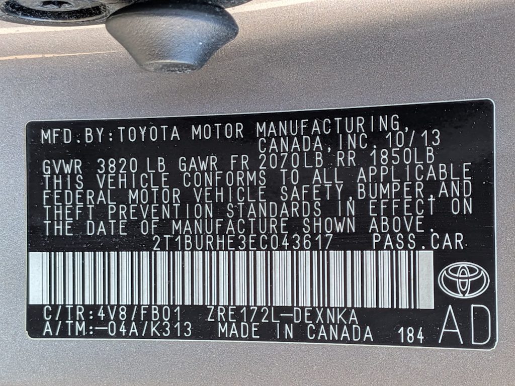 Thumbnail: 2014 Toyota Corolla - 19