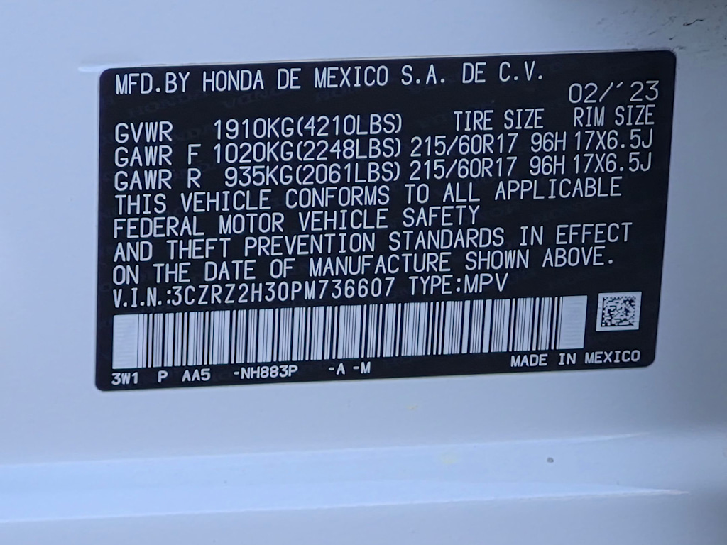 Thumbnail: 2023 Honda HR-V - 18