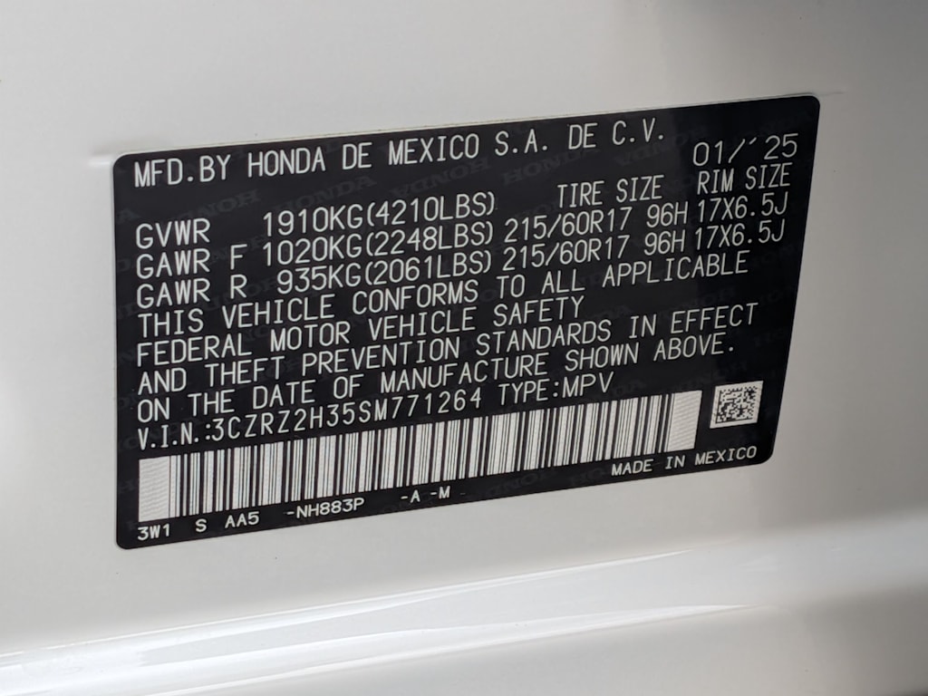 Thumbnail: 2025 Honda HR-V - 18