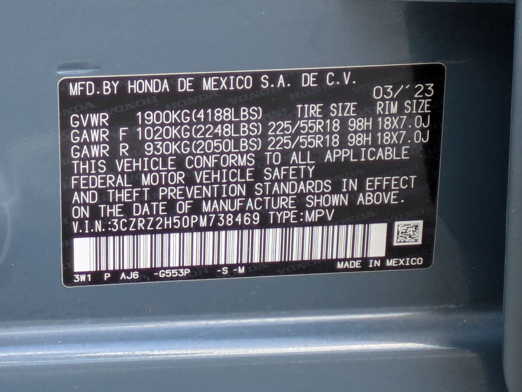 Thumbnail: 2023 Honda HR-V - 18