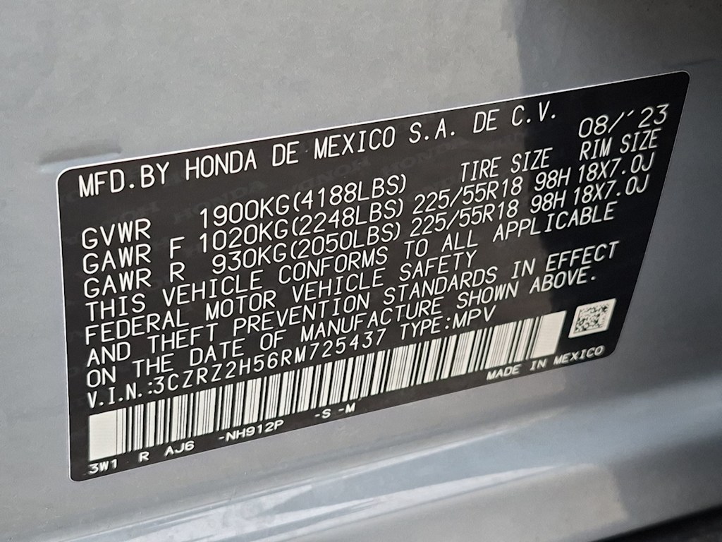 Thumbnail: 2024 Honda HR-V - 18