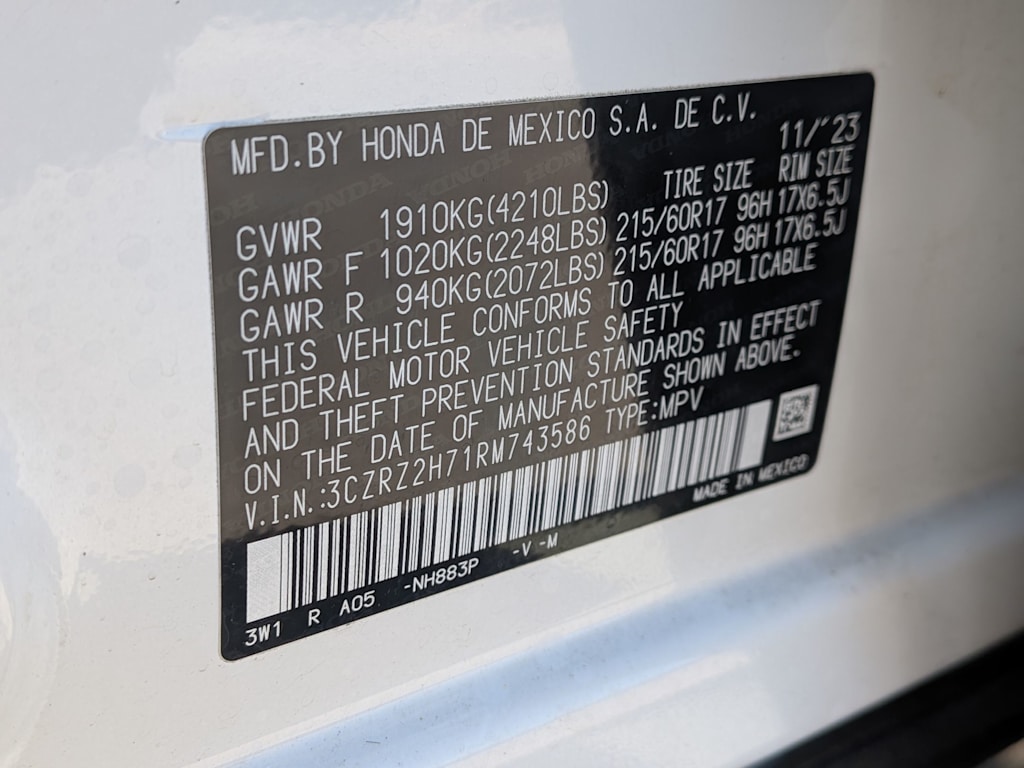 Thumbnail: 2024 Honda HR-V - 18