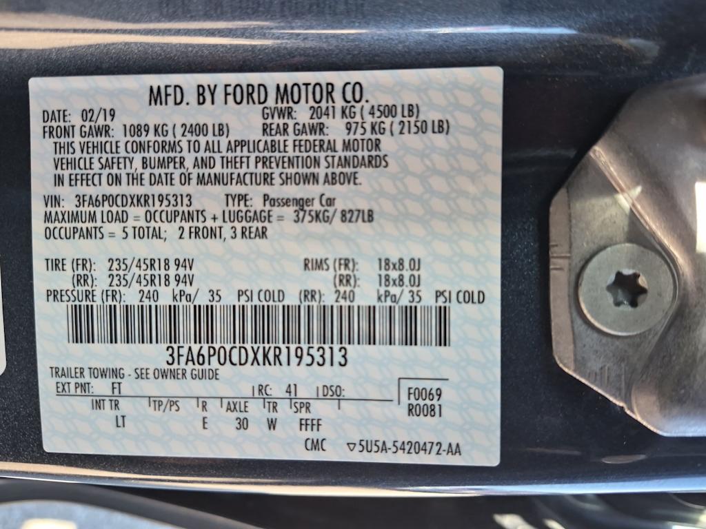 Thumbnail: 2019 Ford Fusion - 18