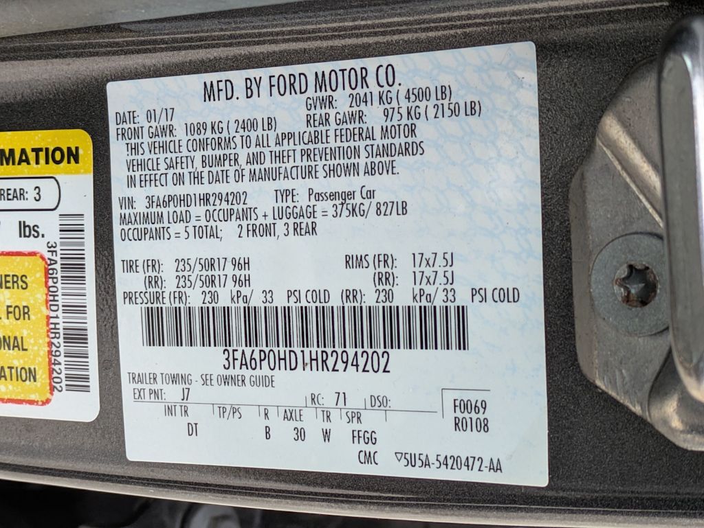 Thumbnail: 2017 Ford Fusion - 18