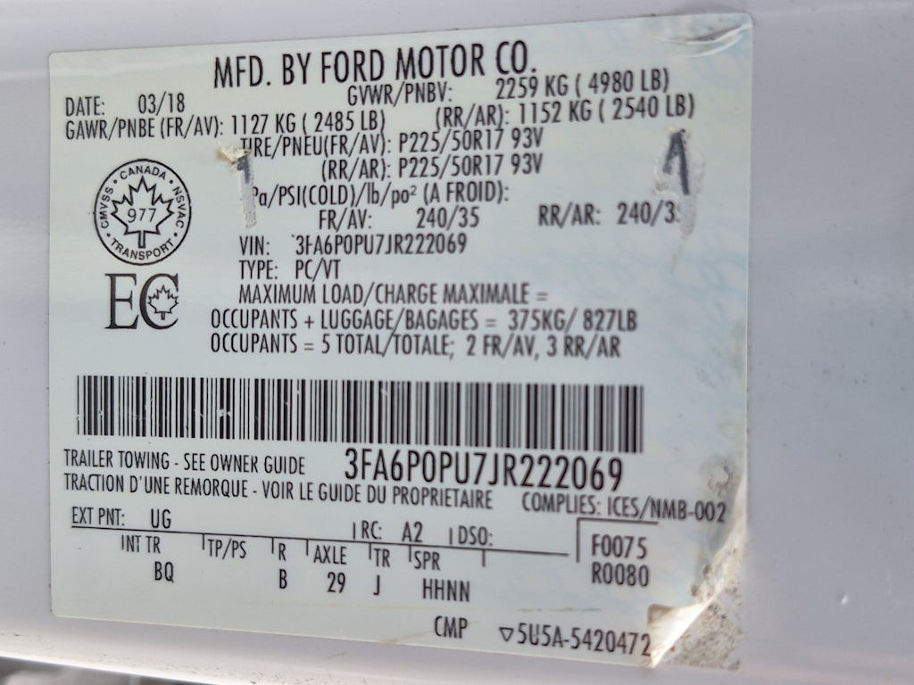 Thumbnail: 2018 Ford Fusion - 19