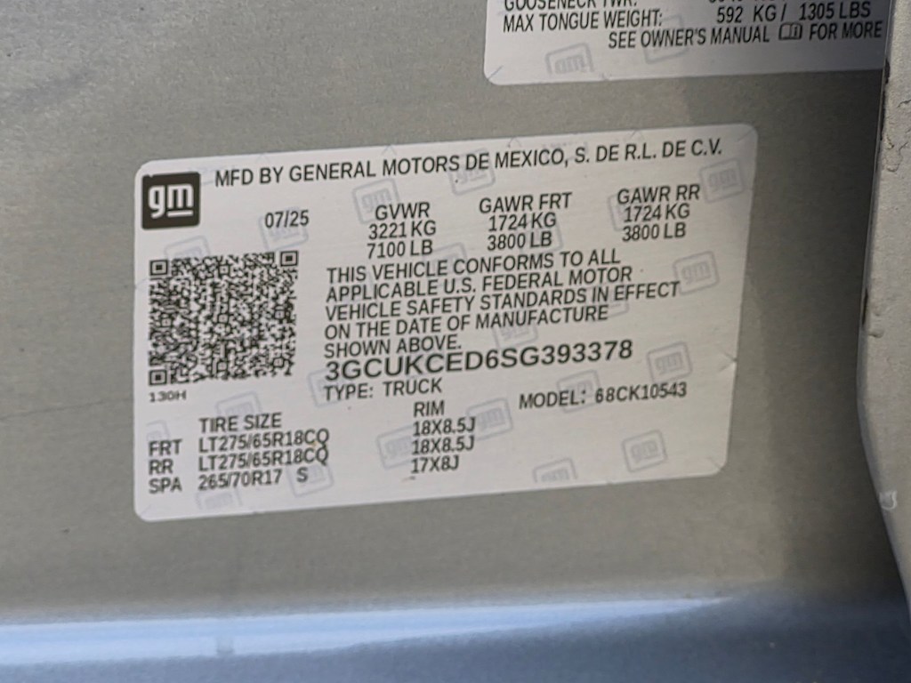 Thumbnail: 2025 Chevrolet Silverado 1500 - 18