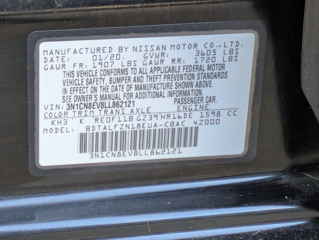 Thumbnail: 2020 Nissan Versa - 17