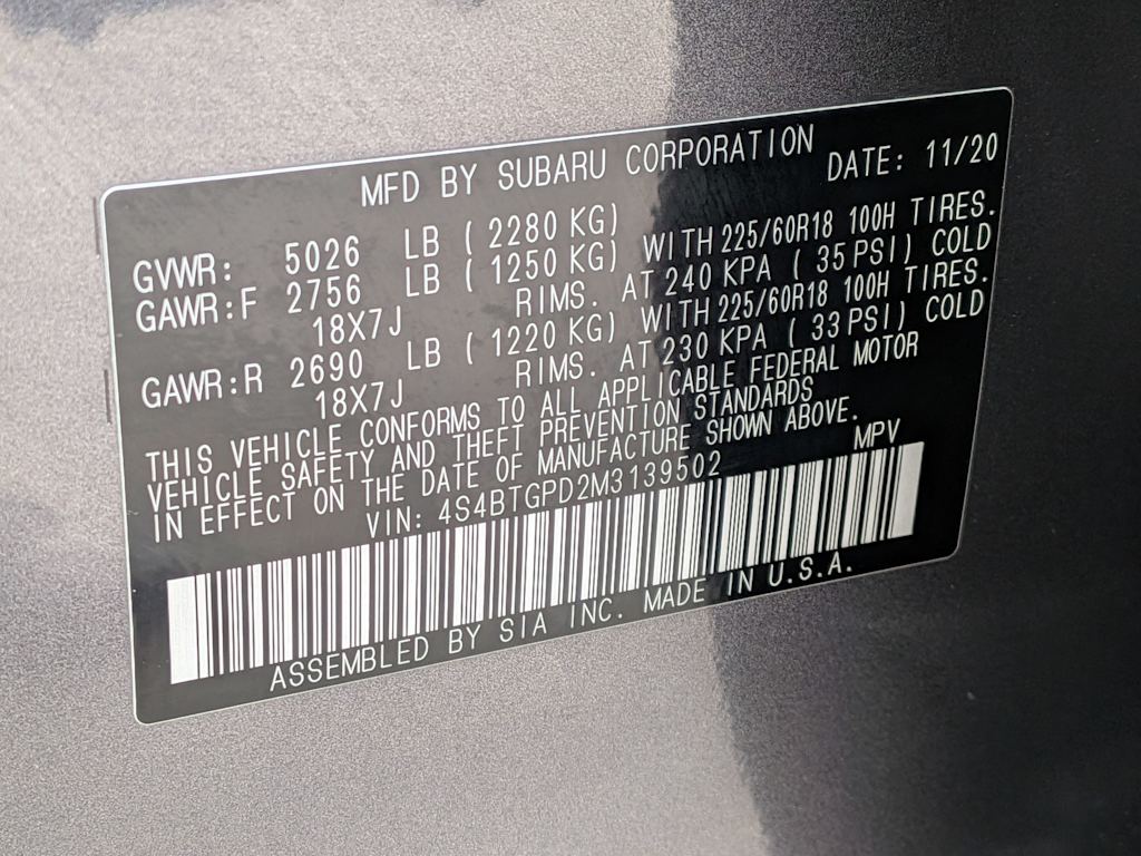 Thumbnail: 2021 Subaru Outback - 18