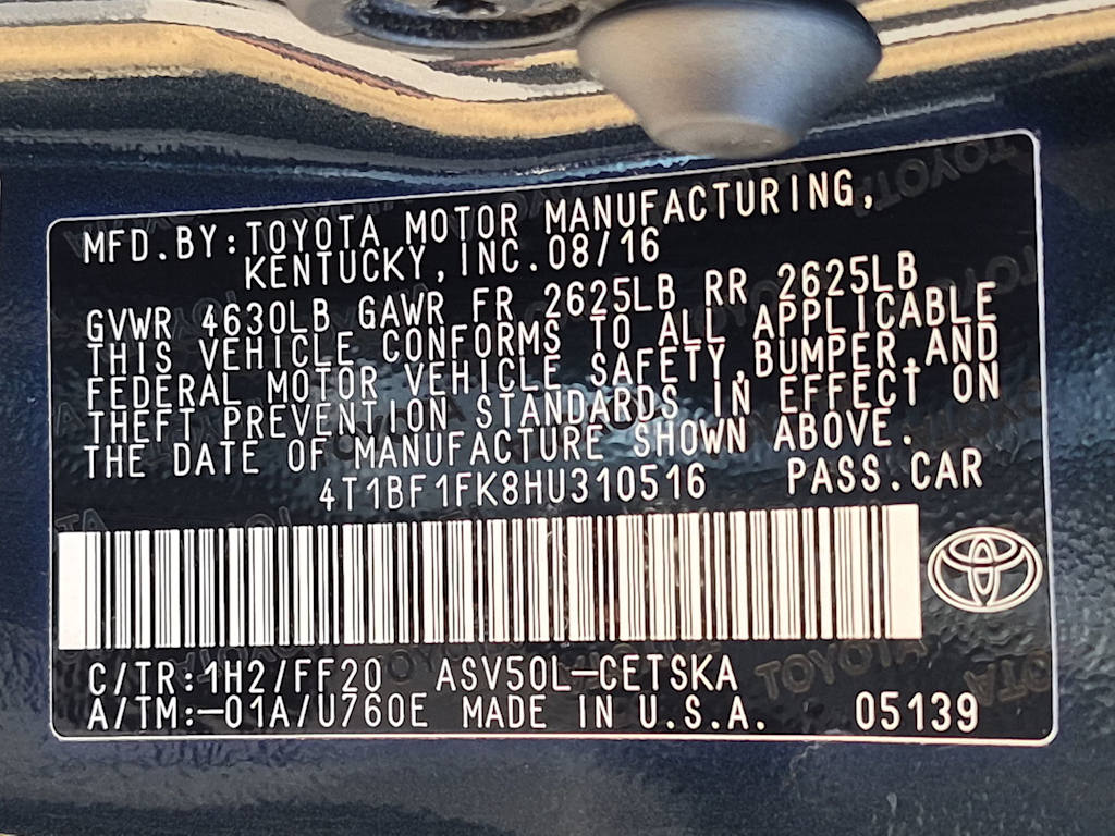 Thumbnail: 2017 Toyota Camry - 19