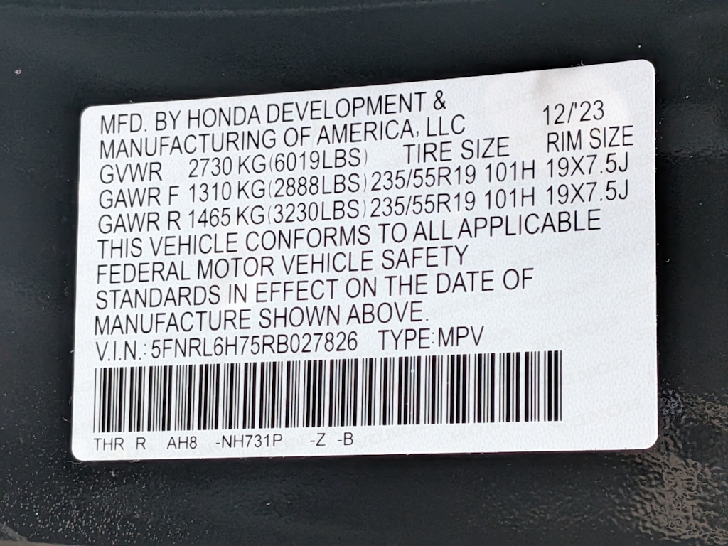 Thumbnail: 2024 Honda Odyssey - 20