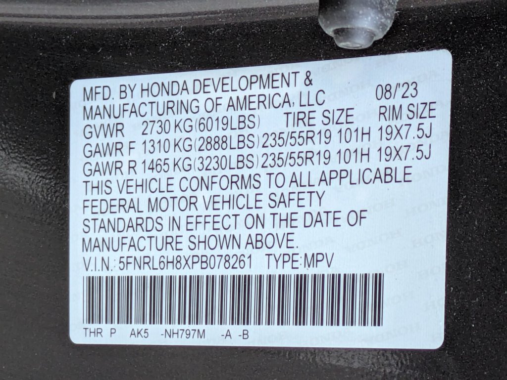 Thumbnail: 2023 Honda Odyssey - 17