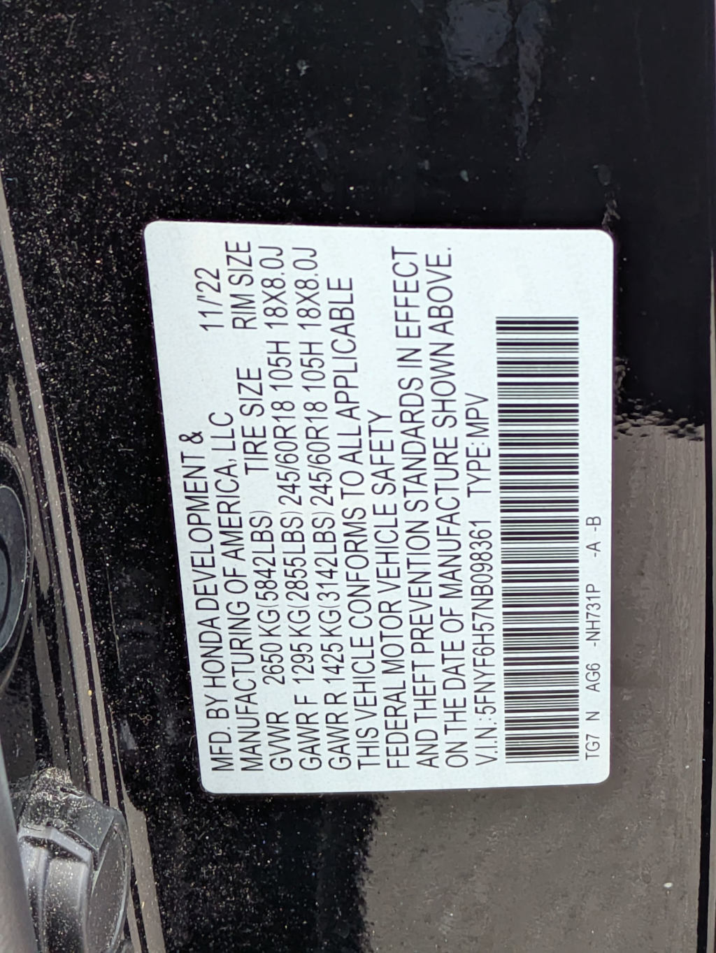 Thumbnail: 2022 Honda Pilot - 19