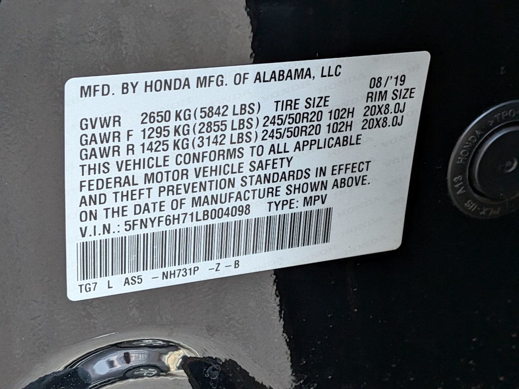 Thumbnail: 2020 Honda Pilot - 41