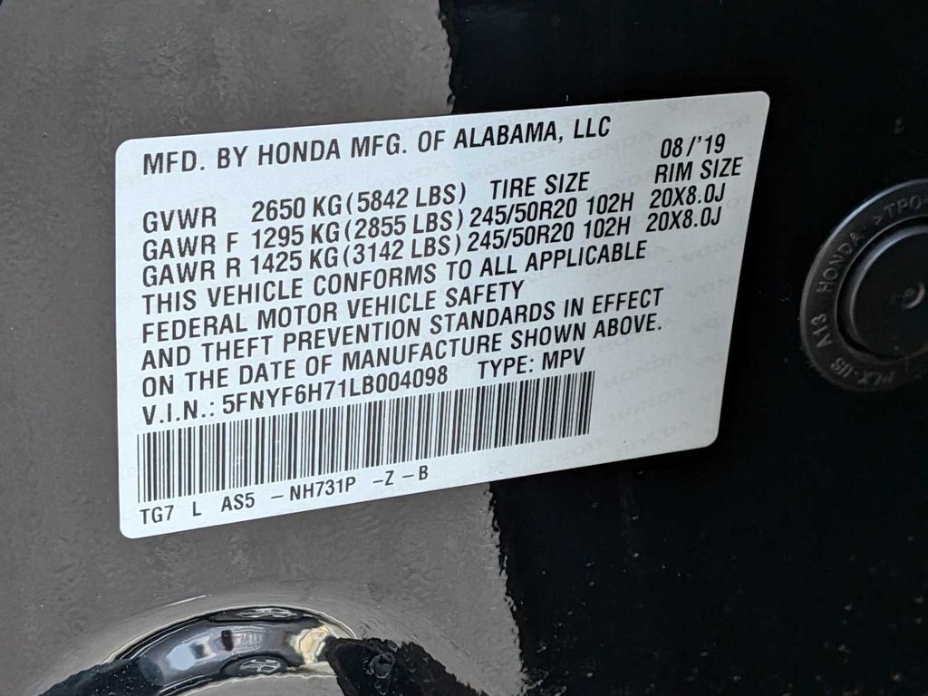 Thumbnail: 2020 Honda Pilot - 17