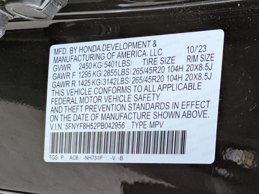 Thumbnail: 2023 Honda Passport - 18
