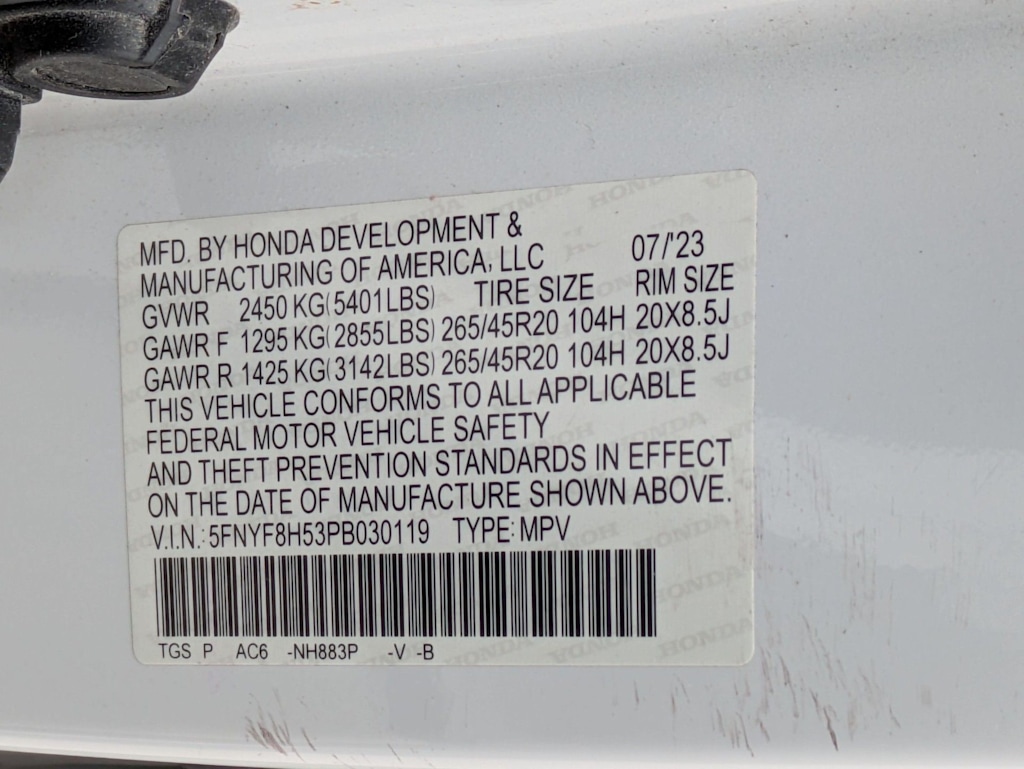 Thumbnail: 2023 Honda Passport - 19