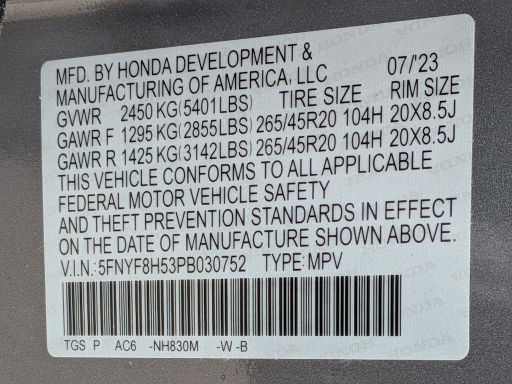 Thumbnail: 2023 Honda Passport - 19