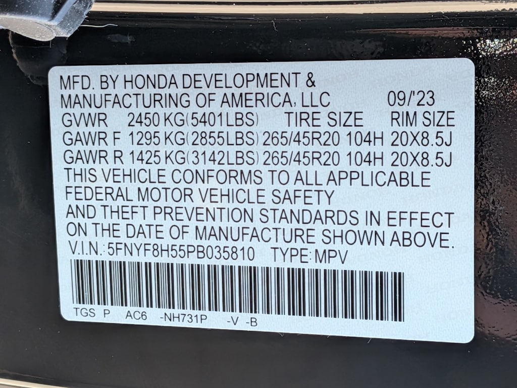 Thumbnail: 2023 Honda Passport - 19