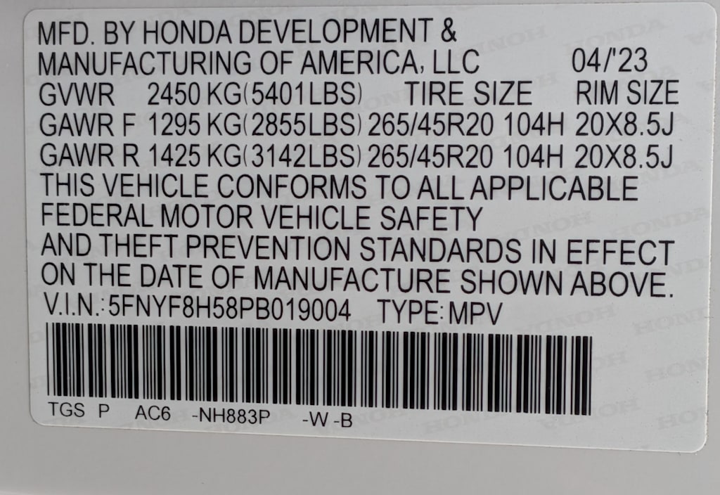Thumbnail: 2023 Honda Passport - 18