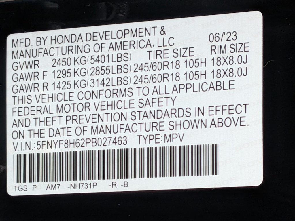 Thumbnail: 2023 Honda Passport - 18