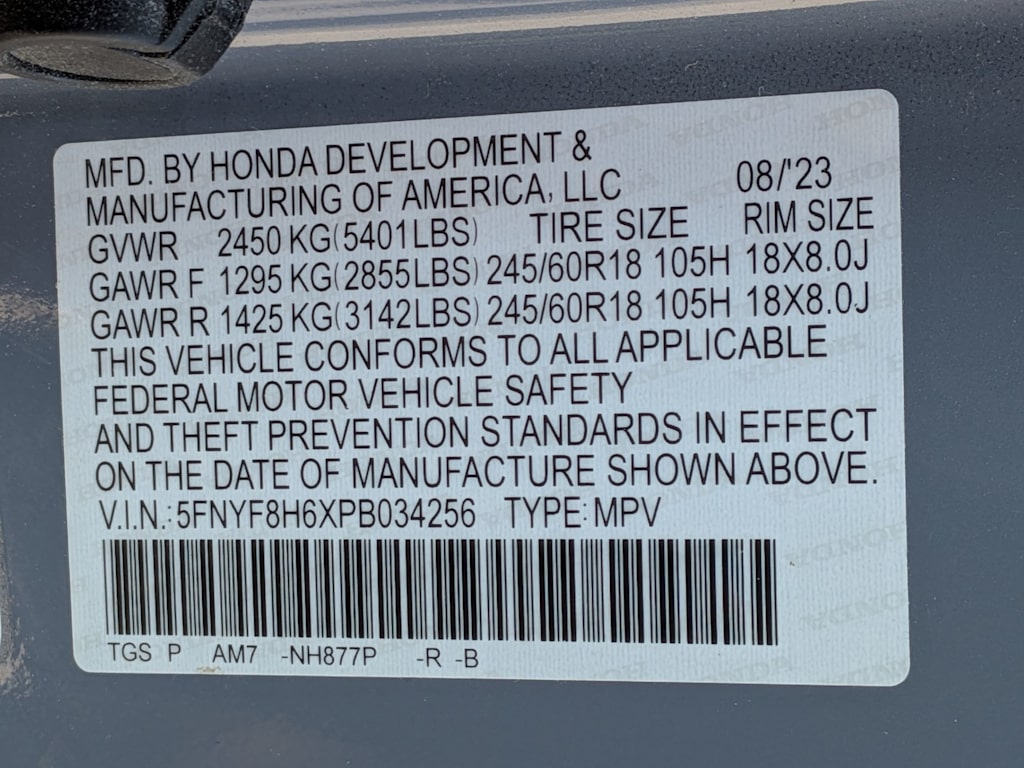 Thumbnail: 2023 Honda Passport - 18