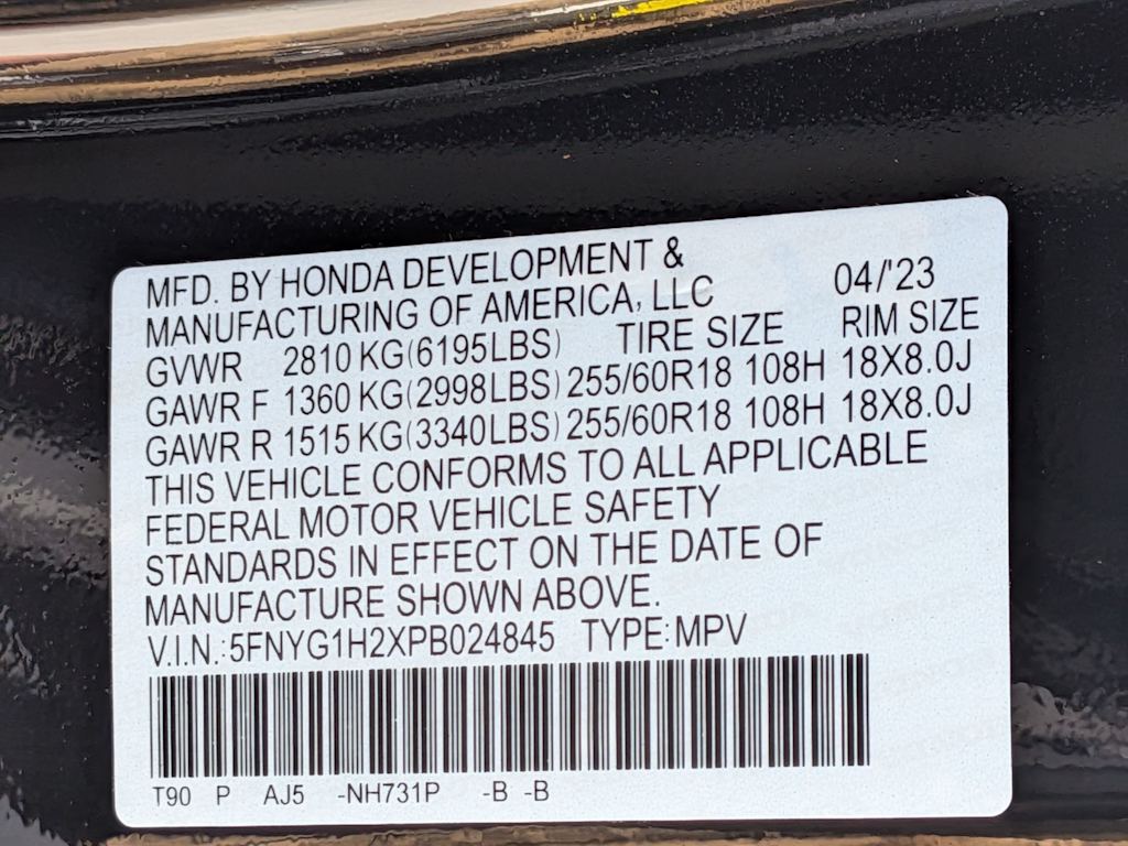 Thumbnail: 2023 Honda Pilot - 18