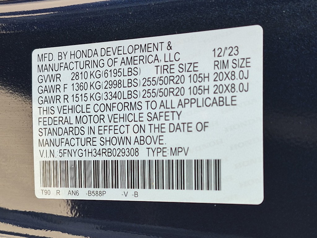 Thumbnail: 2024 Honda Pilot - 19