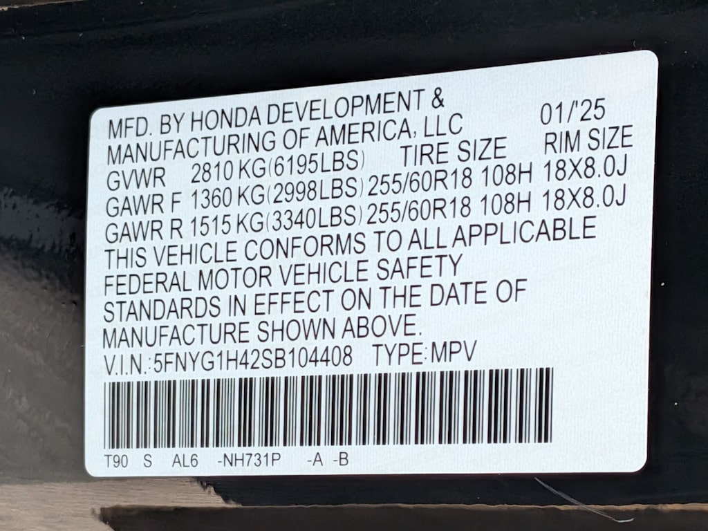 Thumbnail: 2025 Honda Pilot - 19