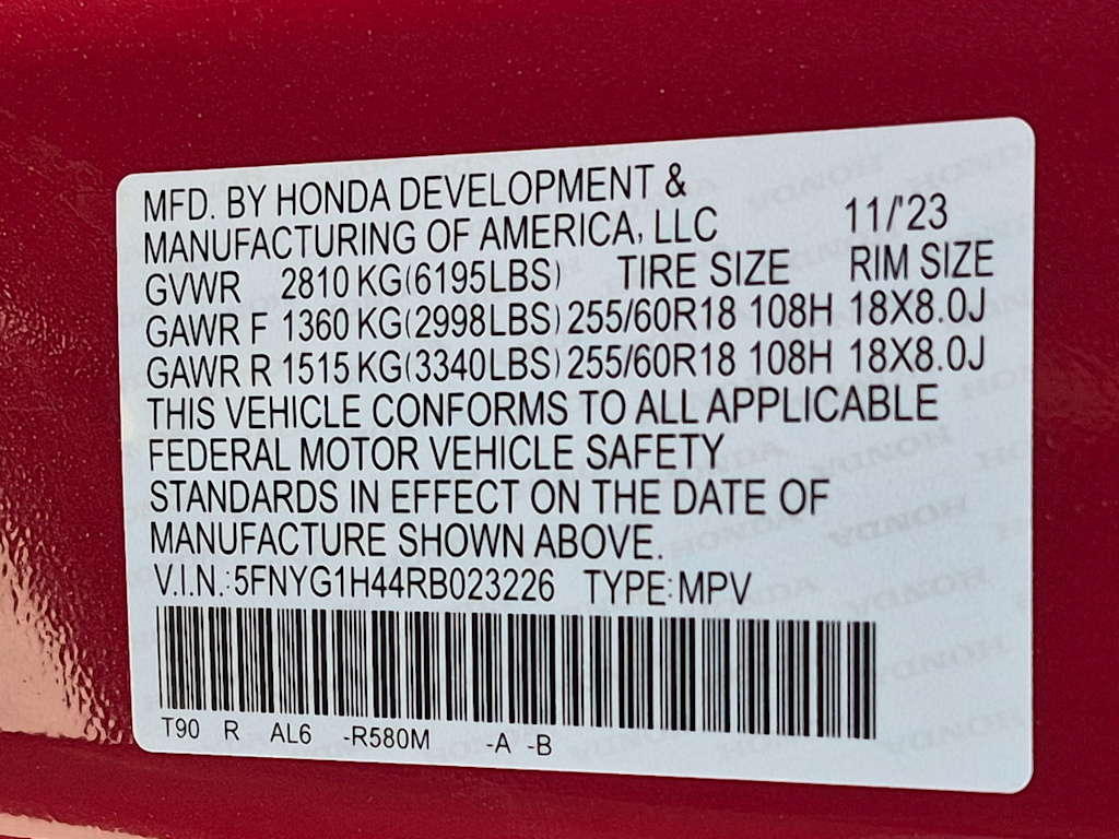 Thumbnail: 2024 Honda Pilot - 19
