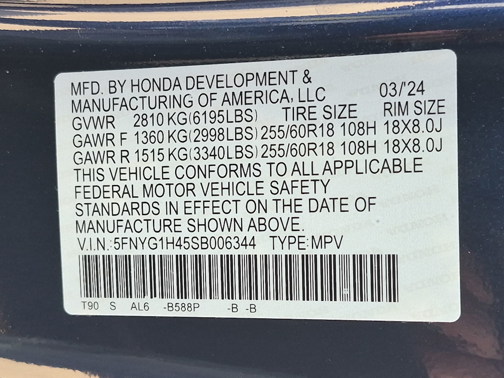 Thumbnail: 2025 Honda Pilot - 18