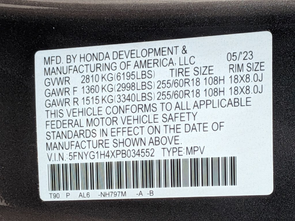 Thumbnail: 2023 Honda Pilot - 18