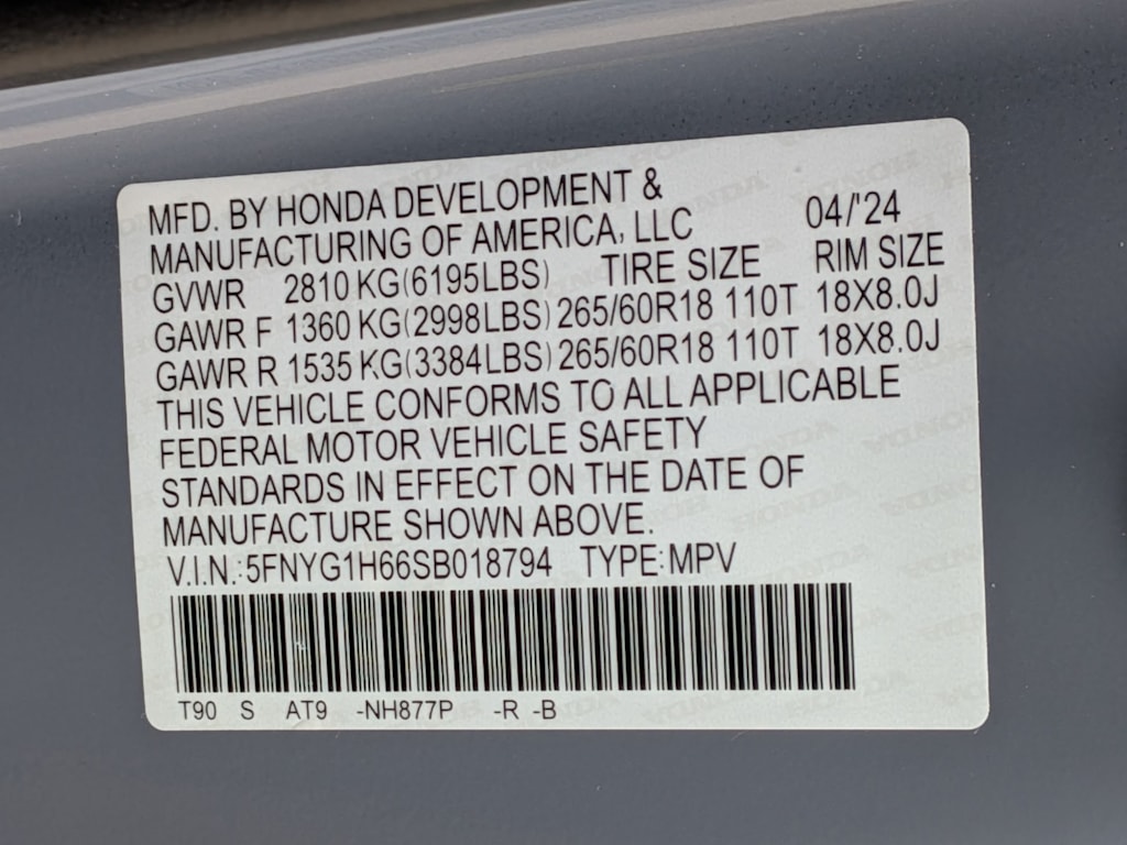 Thumbnail: 2025 Honda Pilot - 19