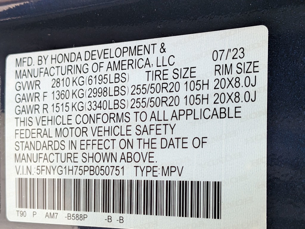 Thumbnail: 2023 Honda Pilot - 17