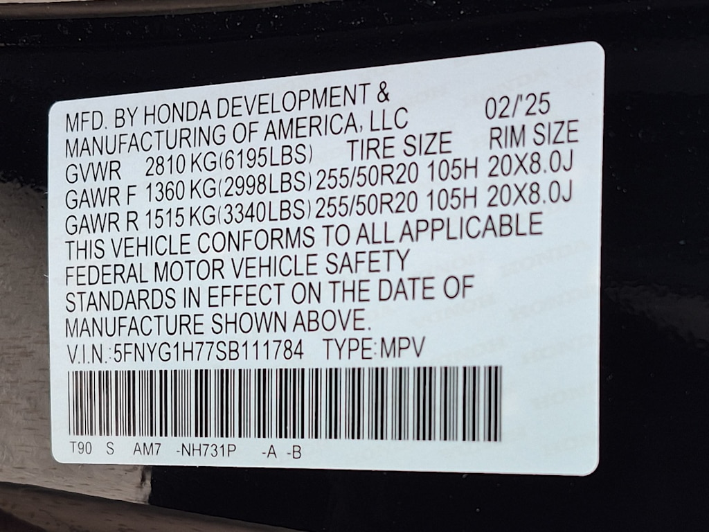 Thumbnail: 2025 Honda Pilot - 20