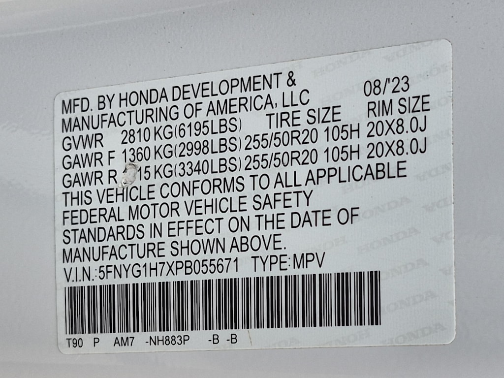 Thumbnail: 2023 Honda Pilot - 19